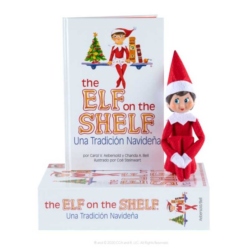 Elf on the Shelf (niña) cuento y muñeca