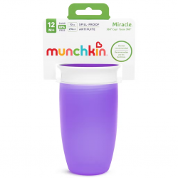 Vaso antigoteo Miracle 360º con tapa 295ml