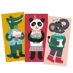 Juego de cartas 1,2,3 Animales