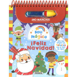 ¡Feliz Navidad! pinta con agua