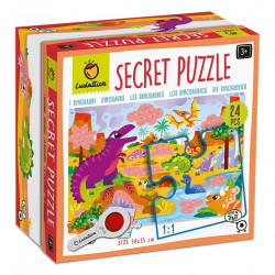Puzzle secreto Dinosaurios Ludattica