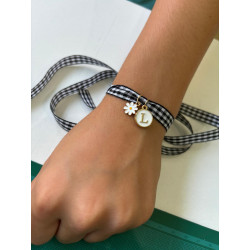 Pulsera vichy personalizada