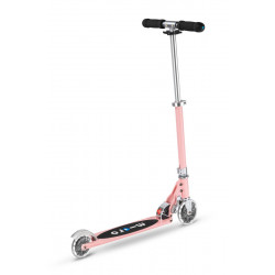 Patinete Micro Sprite Led Rosa Pastel