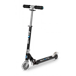 Patinete Micro Sprite Led Negro