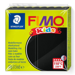 Pasta Fimo Kids Negro