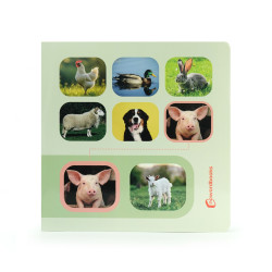 Busca y encuentra animales granja