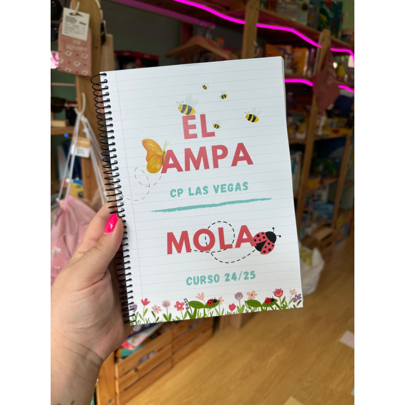 Libreta espiral personalizada