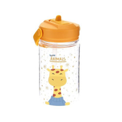 Botella Tritán 350ml jirafa