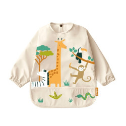 Babero mangas impermeable jungle Miniland