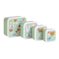 Set 4 cajas almuerzo joy A Little Lovely Company