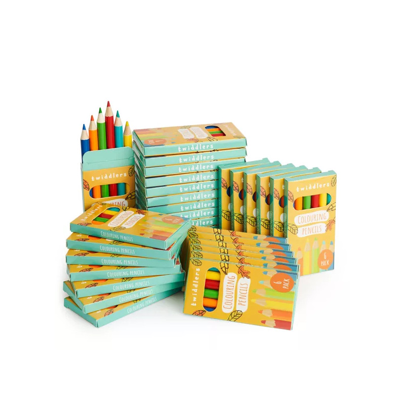 Caja 6 colores madera