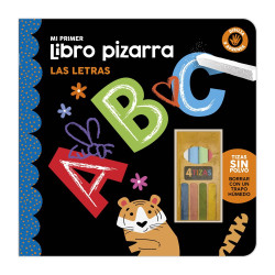 Mi primer libro pizarra. Las letras