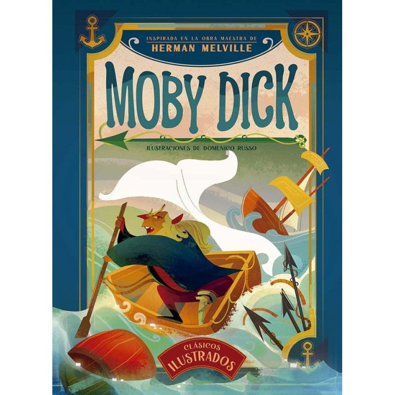 Moby Dick Ilustrado: Aventura Clásica de Herman Melville Moby Dick Ilustrado: Aventura Clásica de Herman Melville