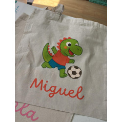 Tote bag infantil personalizable