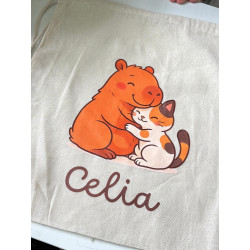 Tote bag infantil personalizable