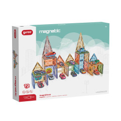 Juego Magnético Vehículos 72 pcs