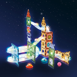 Juego Magnético Luminoso 90 Pcs