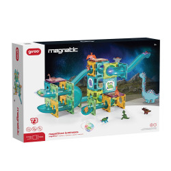 Juego Magnético Luminoso Dino 73 Pcs
