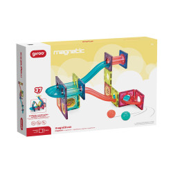 Juego de laberinto magnético de 37 piezas