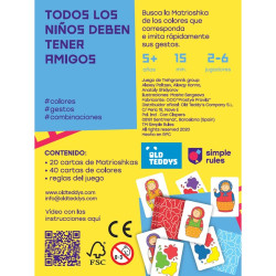 Juego de cartas Matrioshka