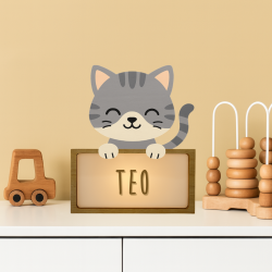 Lámpara Gato personalizable