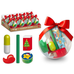 Bola Navidad papelería mini