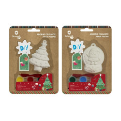 Adorno colgante Navidad para pintar