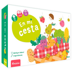 En Mi Cesta (Auzou): El juego educativo de frutas, verduras y observación para niños