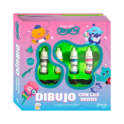 Taller de arte infinito: dibujo con los dedos