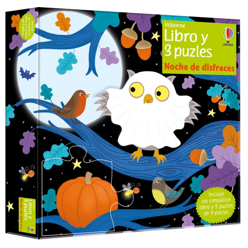 Libro puzzle: Noche de disfraces Libro puzzle: Noche de disfraces