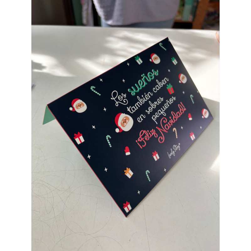 Sobre dinero Navidad