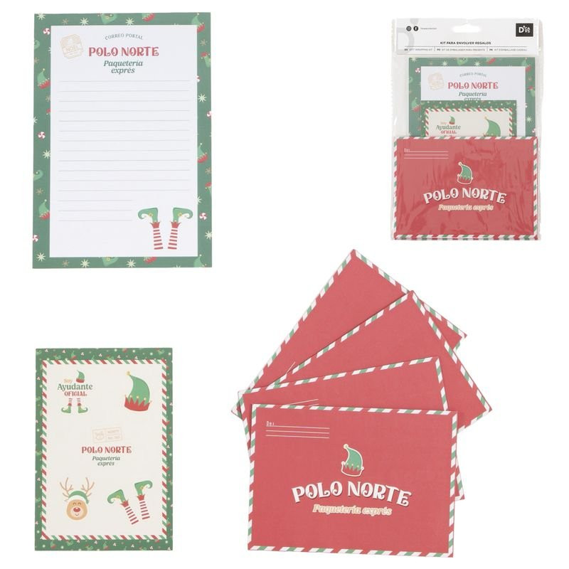 Set papelería elfo