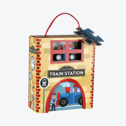 Estación de tren. Libro juego