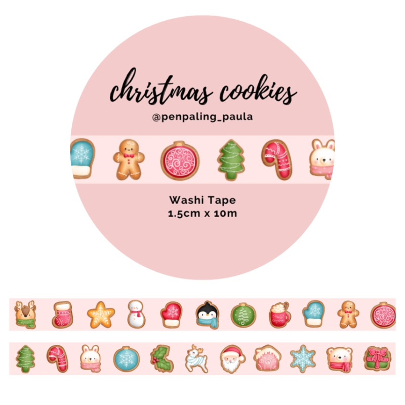 Galletas de Navidad - Washi Tape