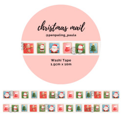 Correo navideño - Washi Tape