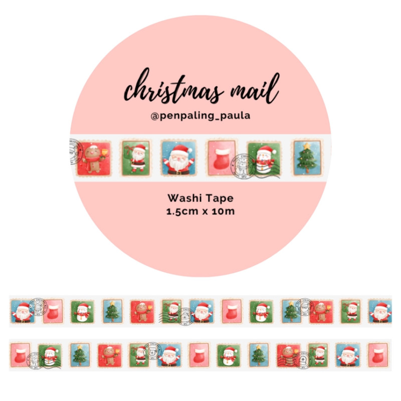 Correo navideño - Washi Tape