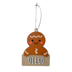 Adorno de Navidad personalizado - Galleta Jengibre