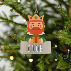 Adorno de Navidad personalizado Reyes Magos - Gaspar