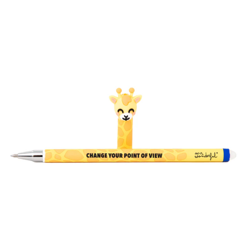Bolígrafo borrable jirafa Mr Wonderful