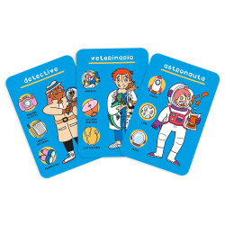 Juego de cartas juguemos a las profesiones