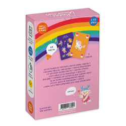 Juego de cartas hadas y unicornios