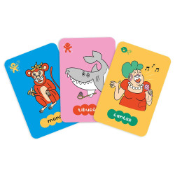 Juego de cartas juguemos a la mímica