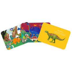 Juego de cartas busca y encuentra dinosaurios