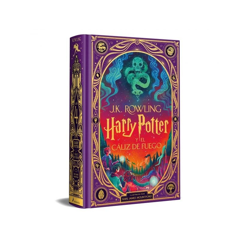 Harry Potter y el caliz de fuego ilustrado