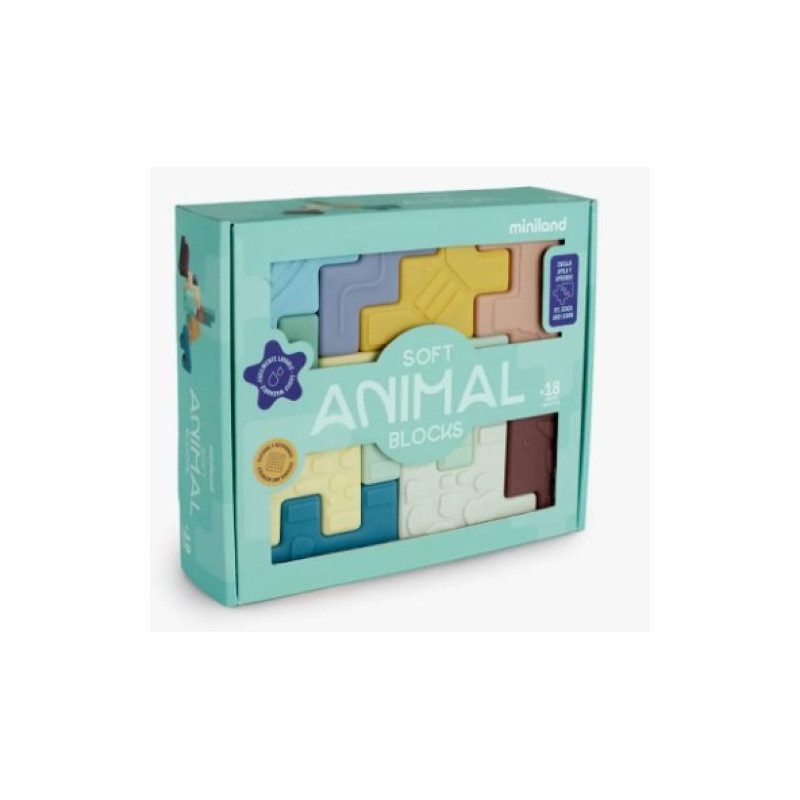 Soft animal blocks