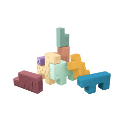 Soft animal blocks