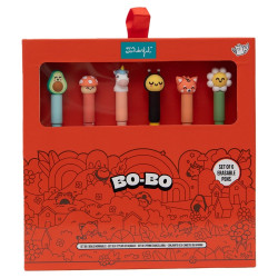 Set 6 boligrafos borrables Mr Wonderful