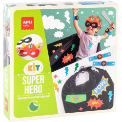 Kit disfraz de superhéroe Apli