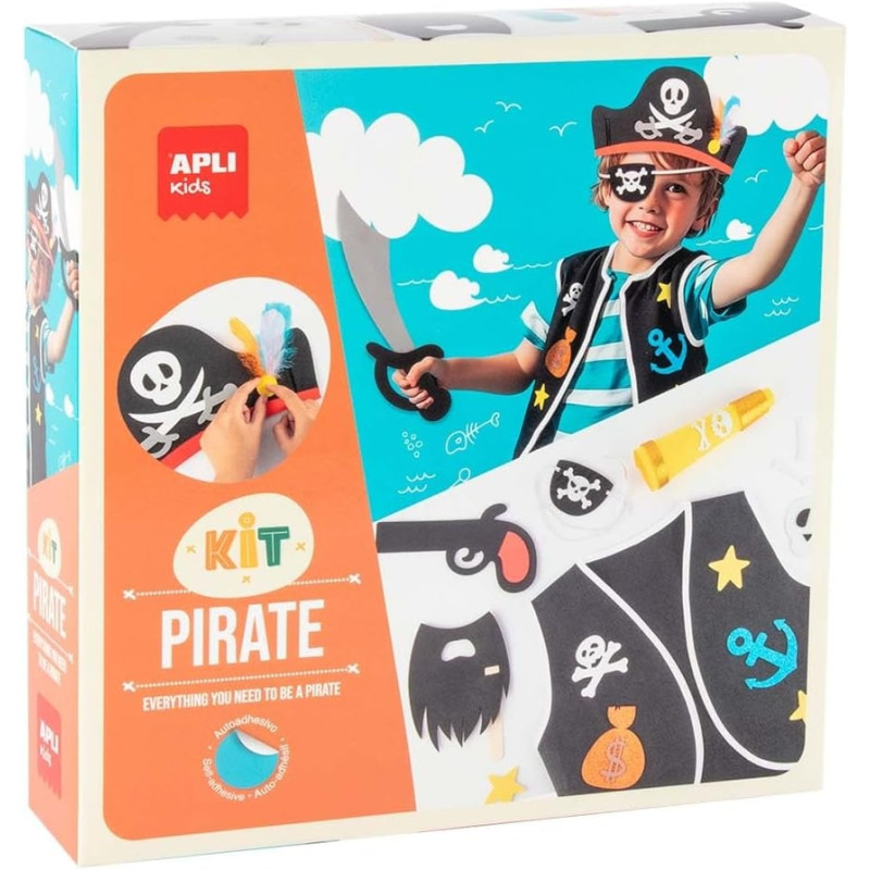 Kit disfraz prirata Apli