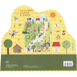 Los tres cerditos. Puzzle y libro